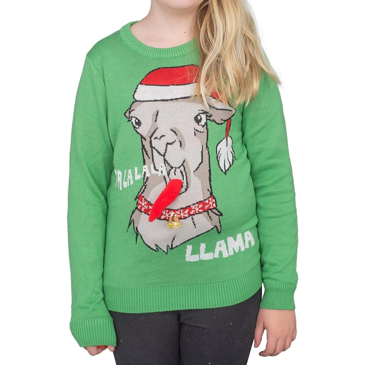 Flappy Animated Ugly Christmas Sweater Youth