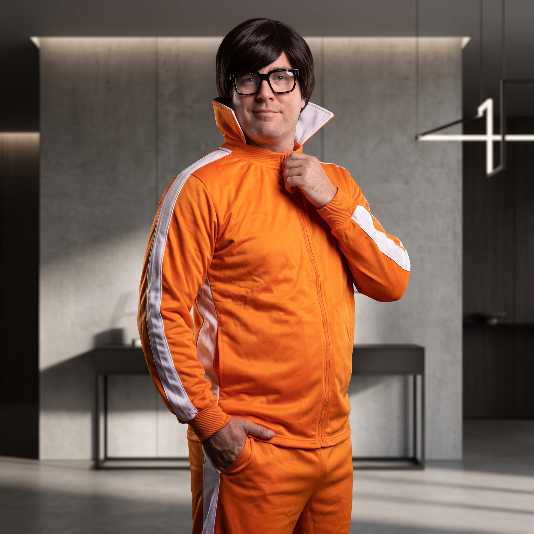Animated Movie Replica Vector Man Adult Unisex Halloween Cosplay Costume Set