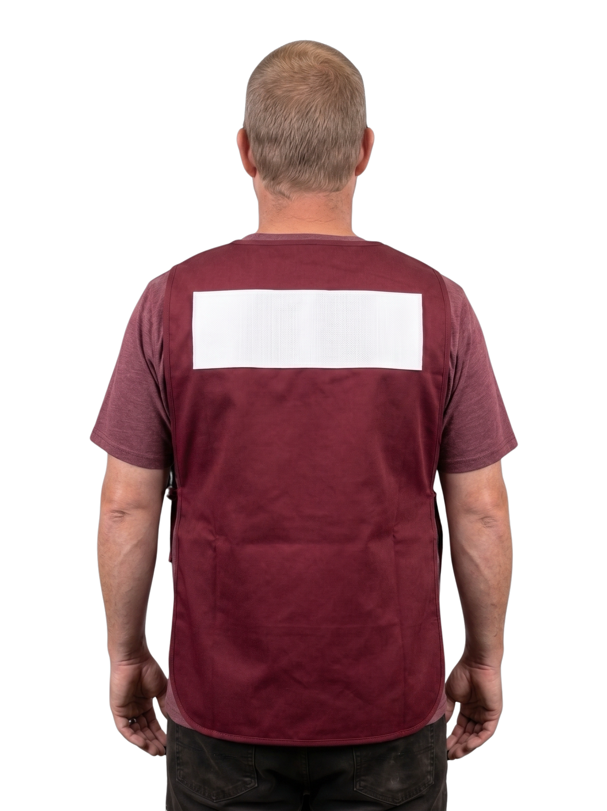 Customizable Red Caddy Golf Adult Unisex Halloween Cosplay Costume Accessory