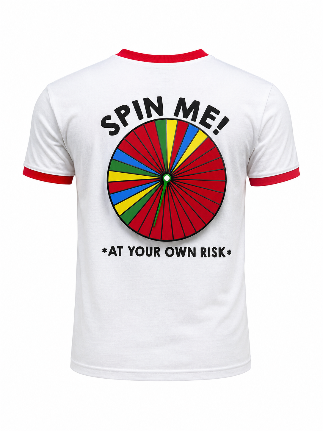 Spin Me Game Adult Unisex Fun Party Halloween Cosplay Costume T-Shirt