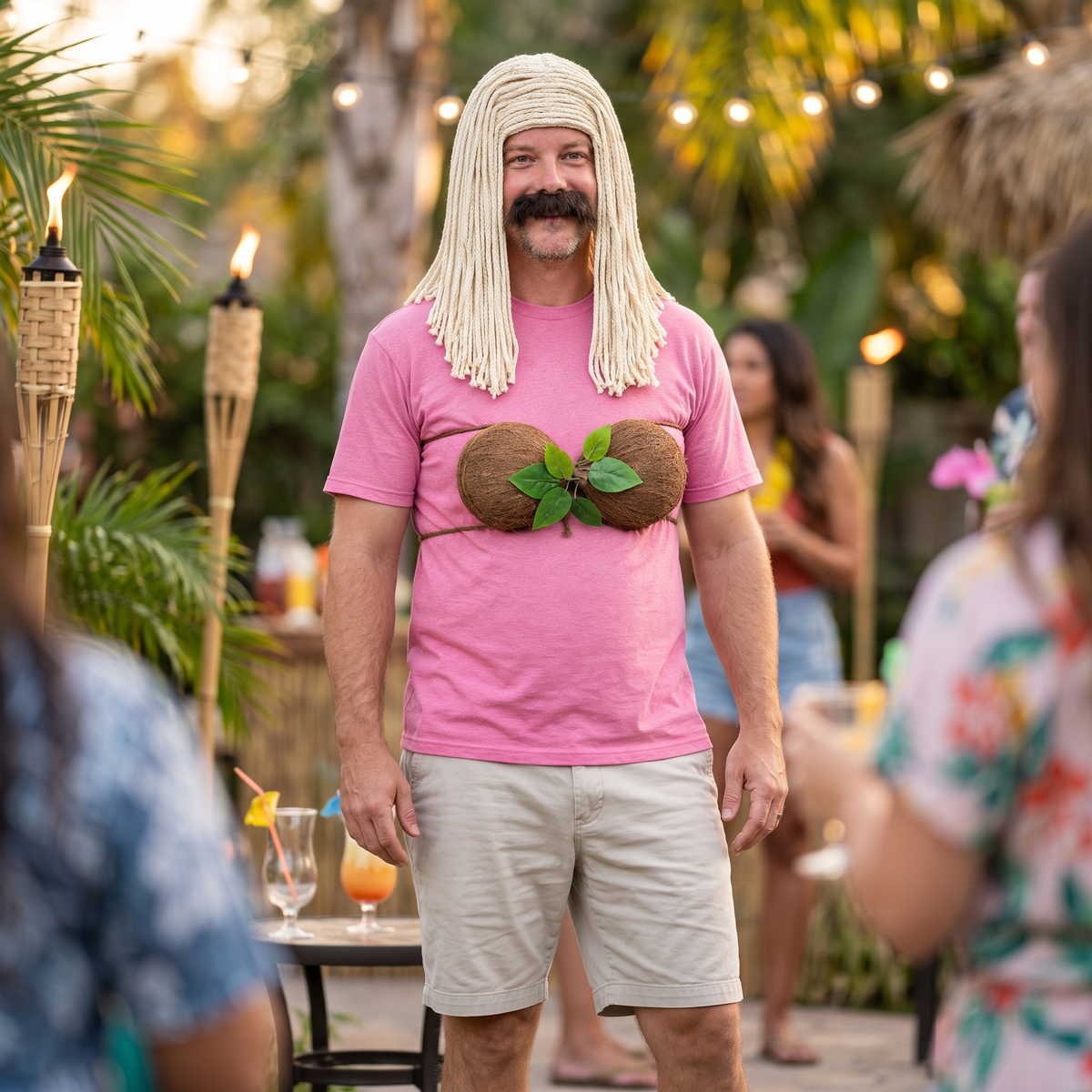 Ula Character (50 First Dates) Adult Unisex Halloween Cosplay Costume Accessory Set