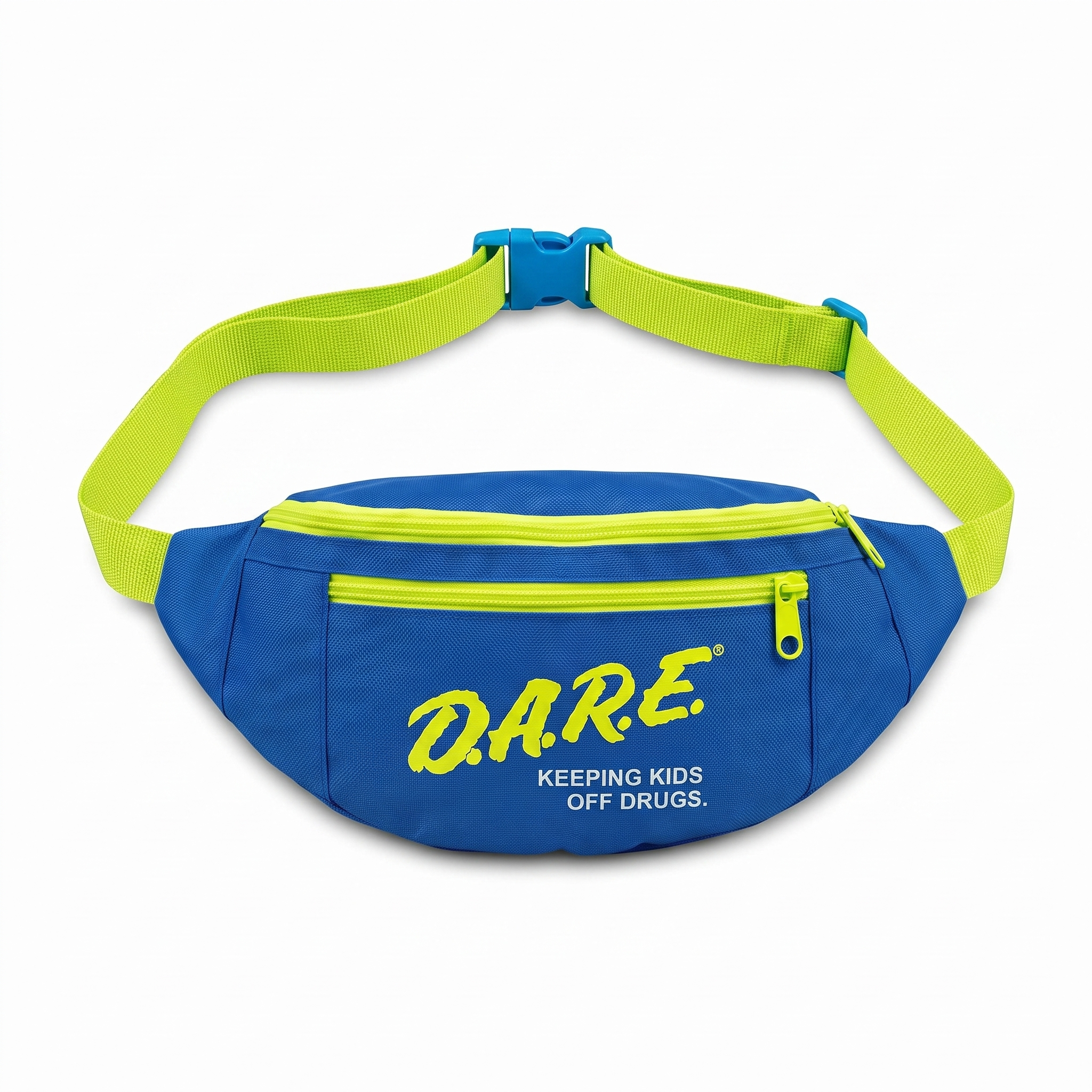 Retro 1980s-1990s D.A.R.E. Logo Fanny Pack (3 Color Options)