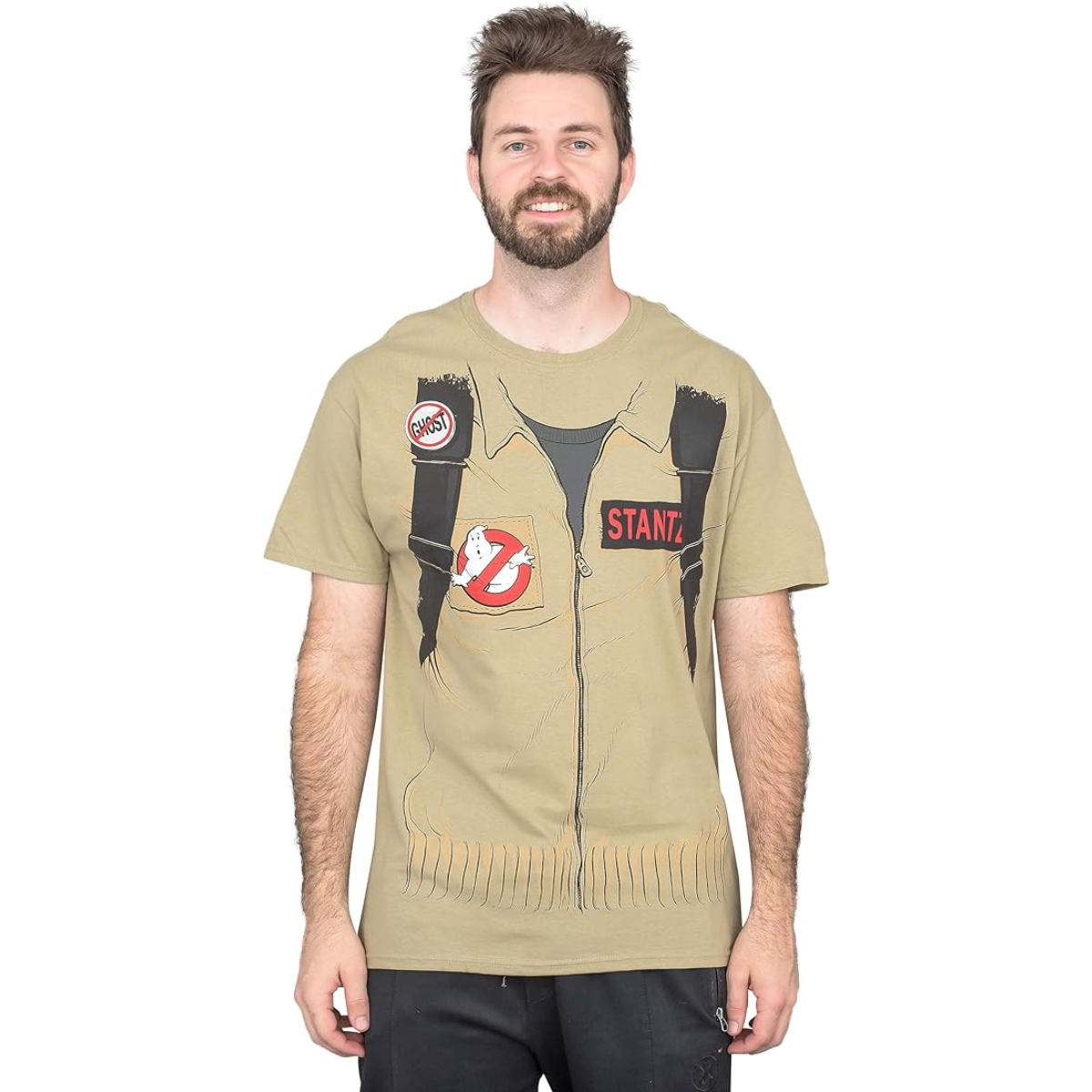 Ghostbuster Short Sleeve Costume T-Shirt with Back Print
