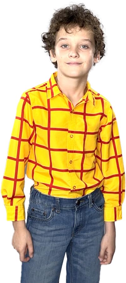 Kids Sheriff Toy Story Cowboy Halloween Cosplay Replica Costume Shirt