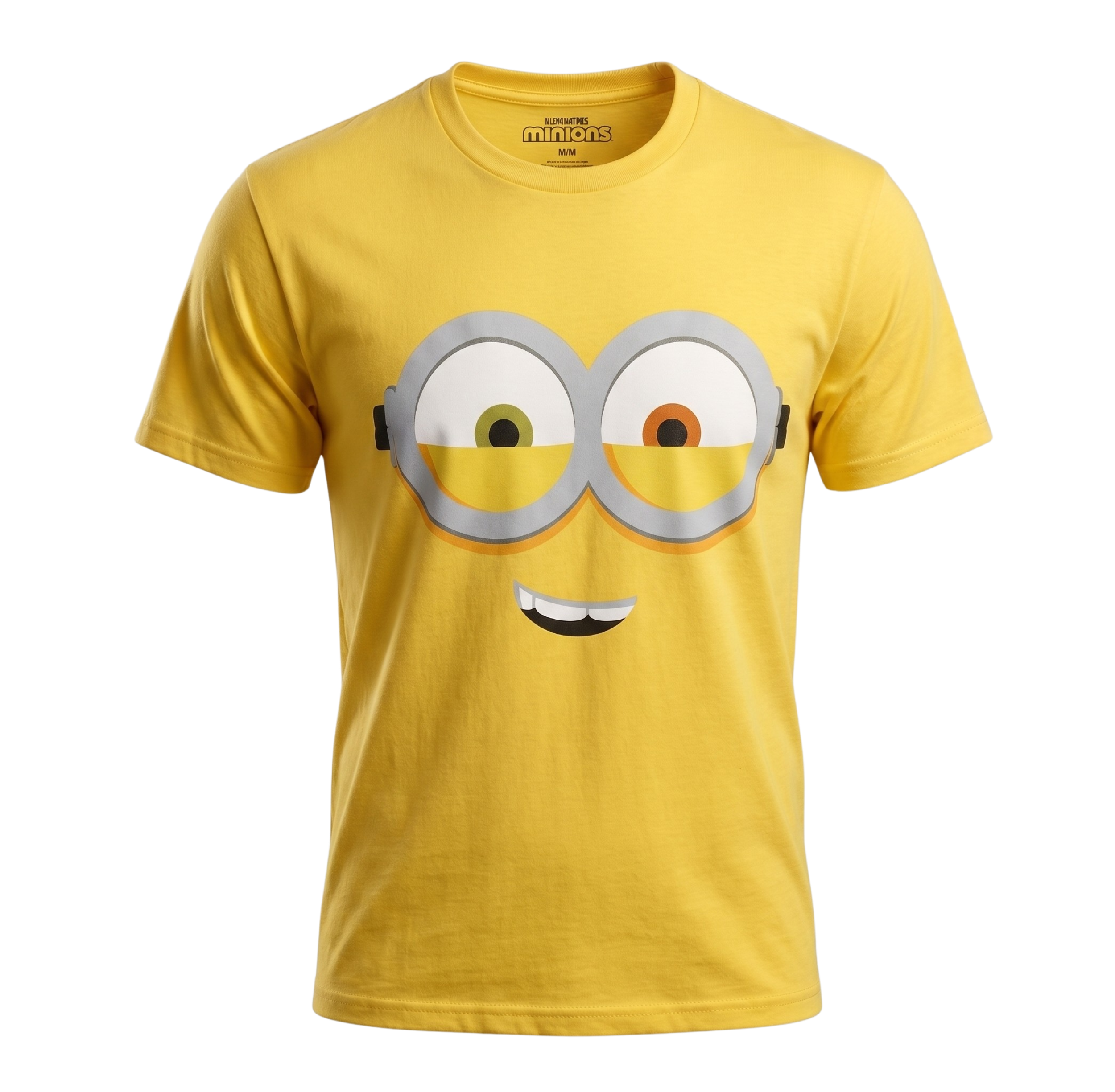 Adult Minions Big Face Unisex Halloween Cosplay Costume T-Shirt