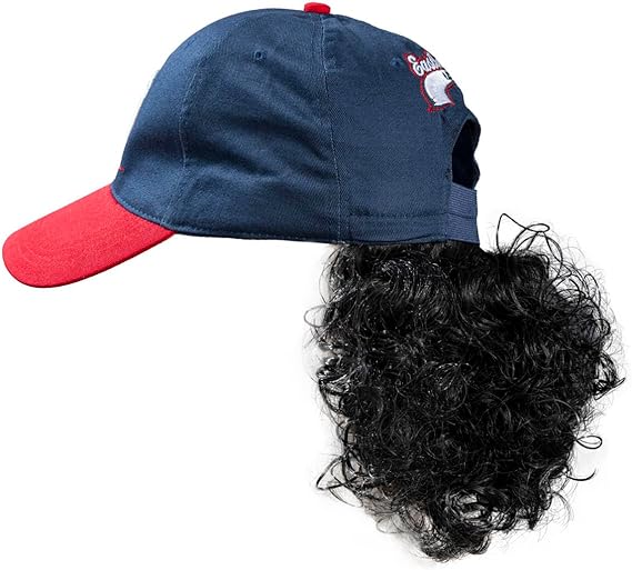 Eastbound Baseball Player 55 Powers Hat and Wig Set