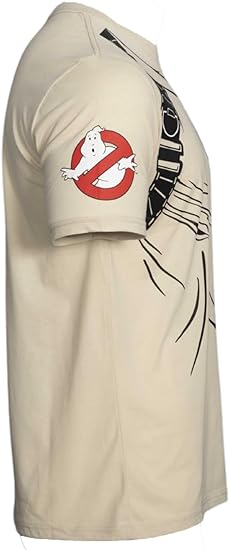 Ghostbusters Costume T-Shirt with Four Interchangeable Name Patches
