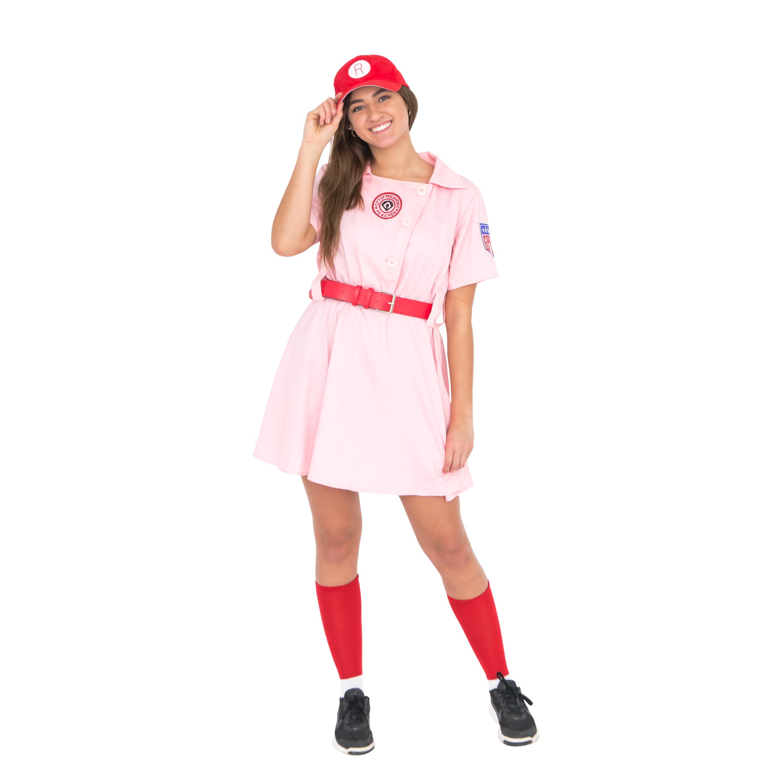 Rockford Peaches AAGPBL Baseball Halloween Costume Dress