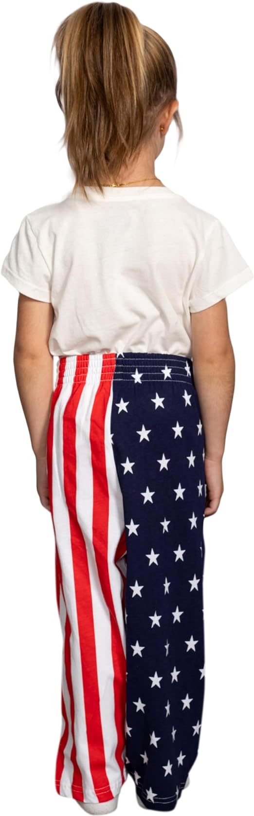 USA Flag Kids Pants Patriotic Stars