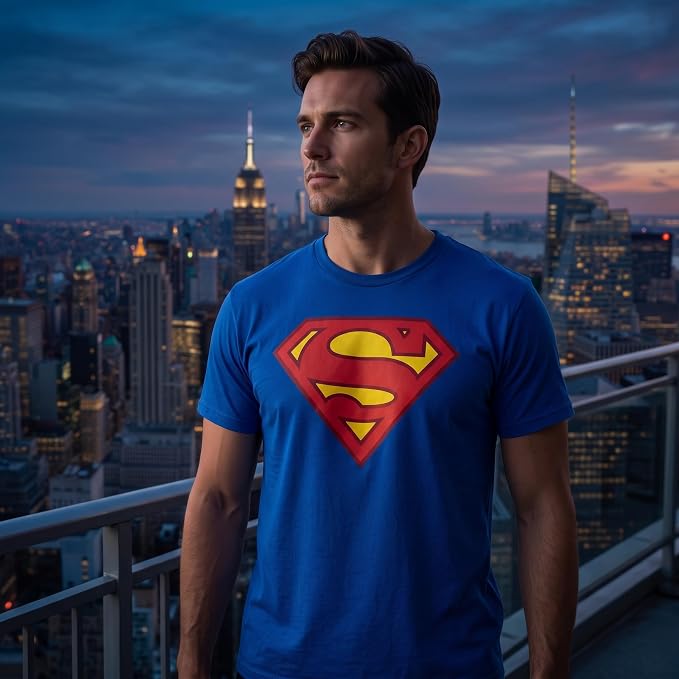 Sloth Goonies Replica Superman Logo Adult  Halloween Cosplay Costume T-Shirt