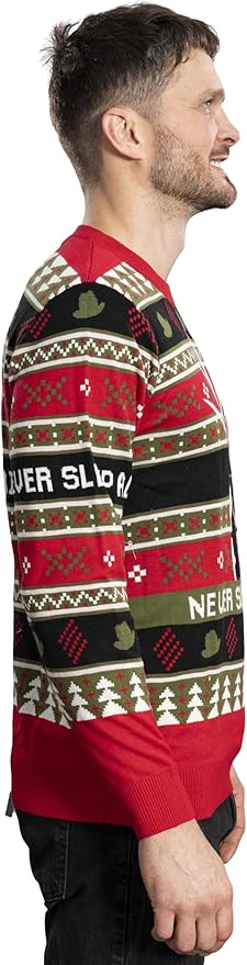 Elm Street Freddy Krueger Never Sleep Knitted Ugly Christmas Sweater