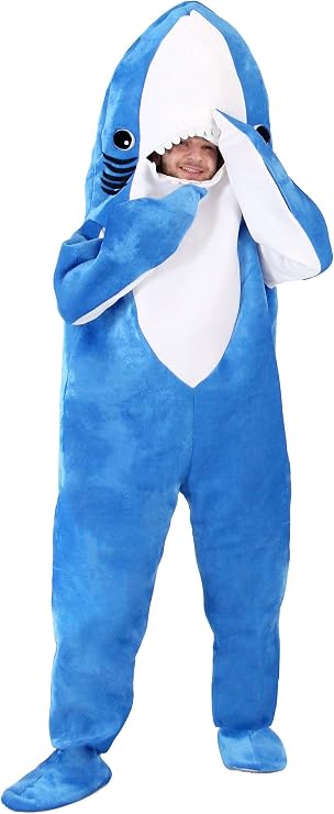 Katy Perry Left Shark Funny Unisex Halloween Cosplay Mascot Costume