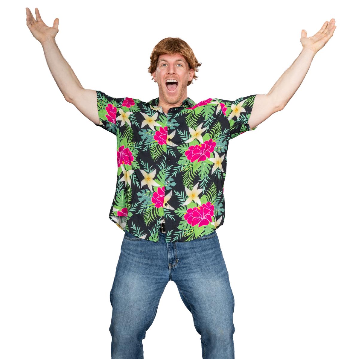 80s Adventure Movie Chunk Shuffle Hawaiian Shirt Halloween Costume Cosplay - TVStoreOnline