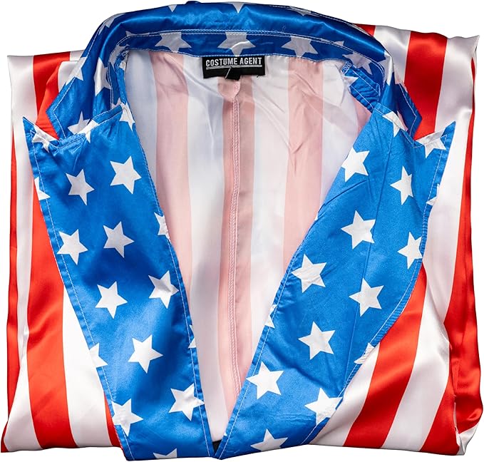 80s Sly Boxing Movie Part 3 Apollo Boxer Halloween Costume Cosplay 2-Piece Set - TVStoreOnline