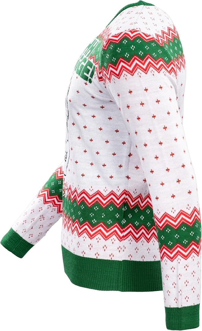 Officially Licensed Christmas Story Ralphie Ohh Fuddggee Adult Knitted Ugly Christmas Sweater