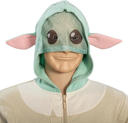 Star Wars Yoda Kids Boys Hoodie Mask with Ears
