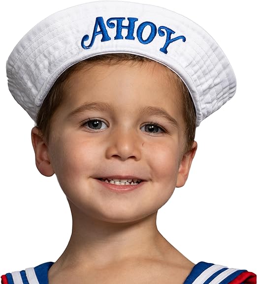 Scoops Ahoy Ice Cream Shop Sailor Kids Costume Set