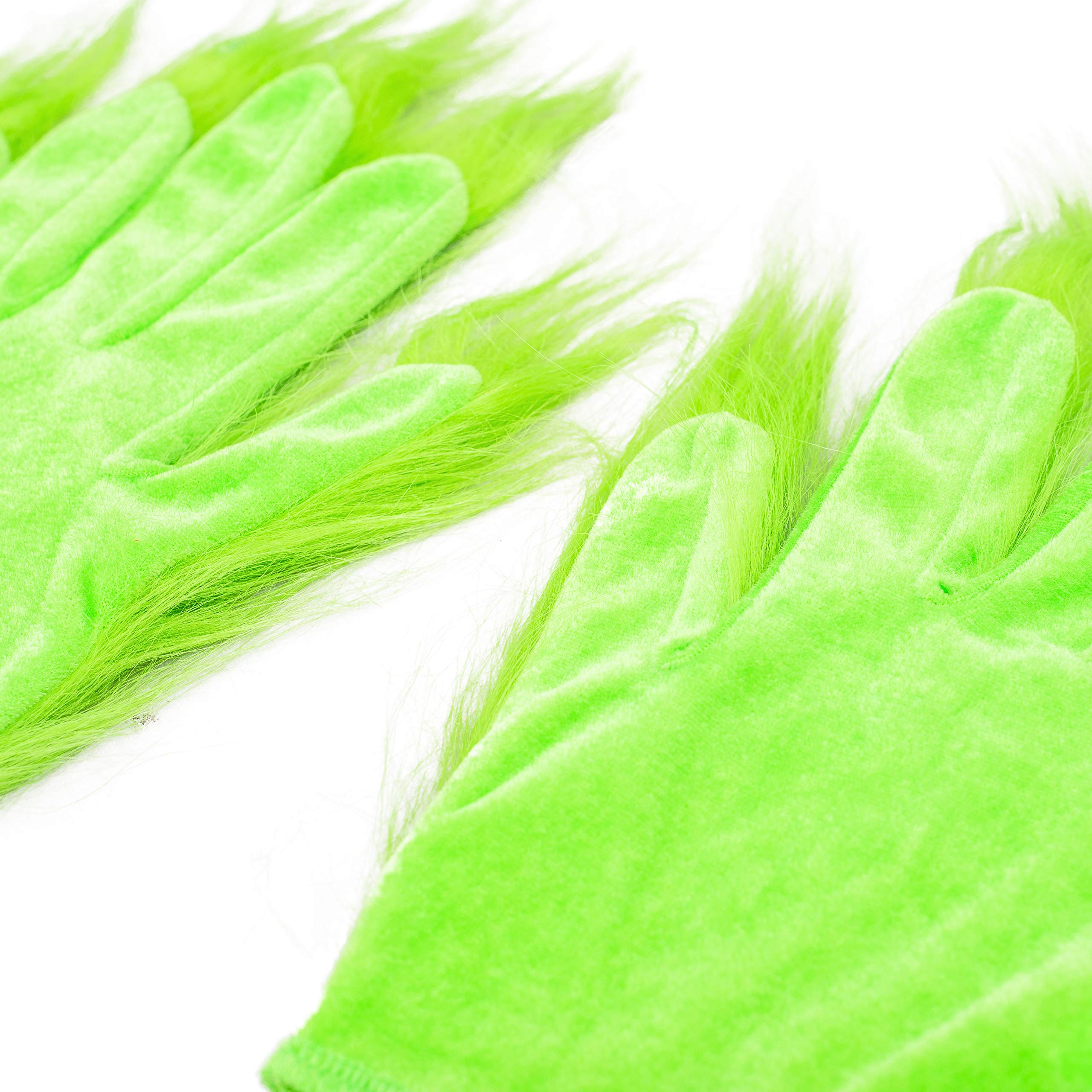 Halloween Costume Accessory Furry Gloves