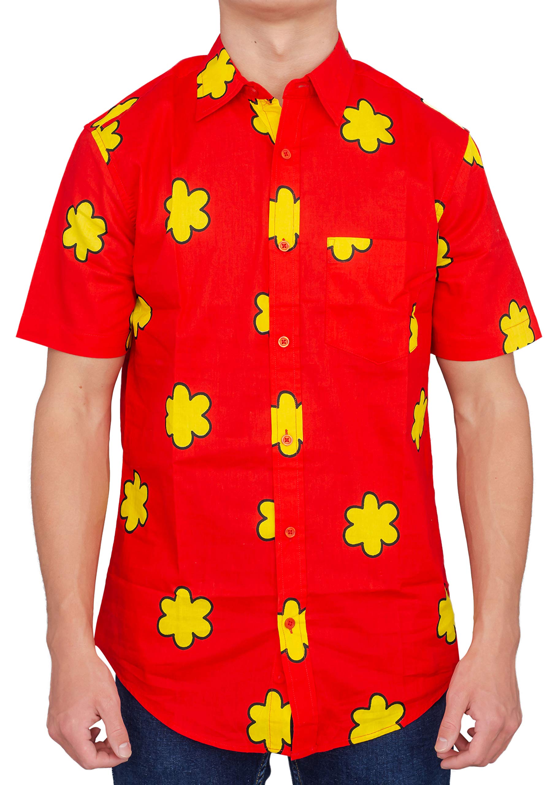 Quaggy Giggity Halloween Cosplay Costume Unisex Button Down Shirt