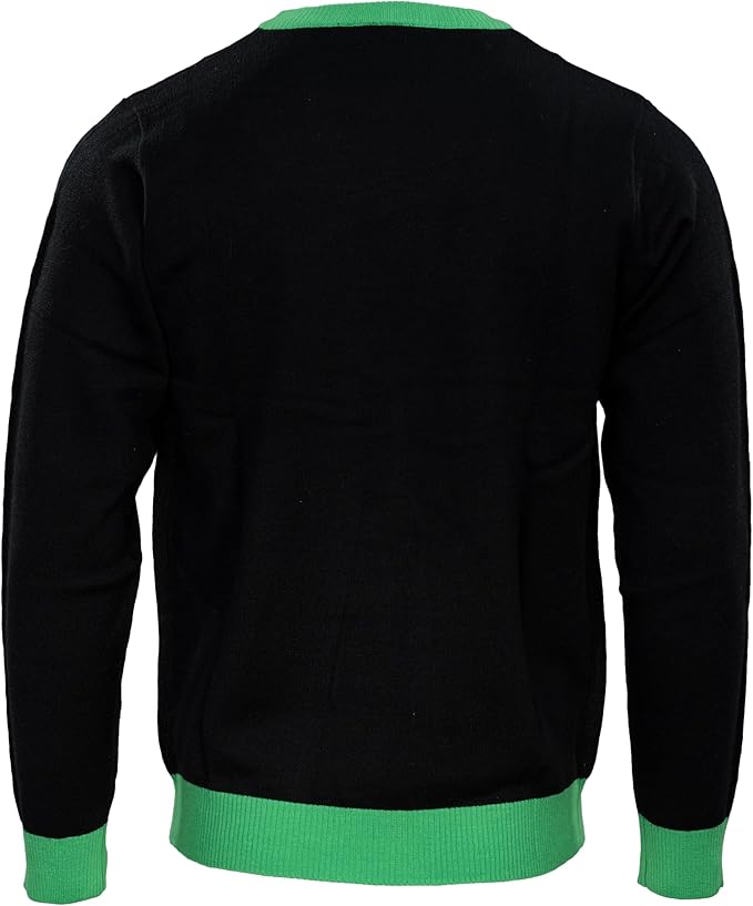 The Grinch Bend Tree with Gifts Adult Knitted Ugly Christmas Sweater