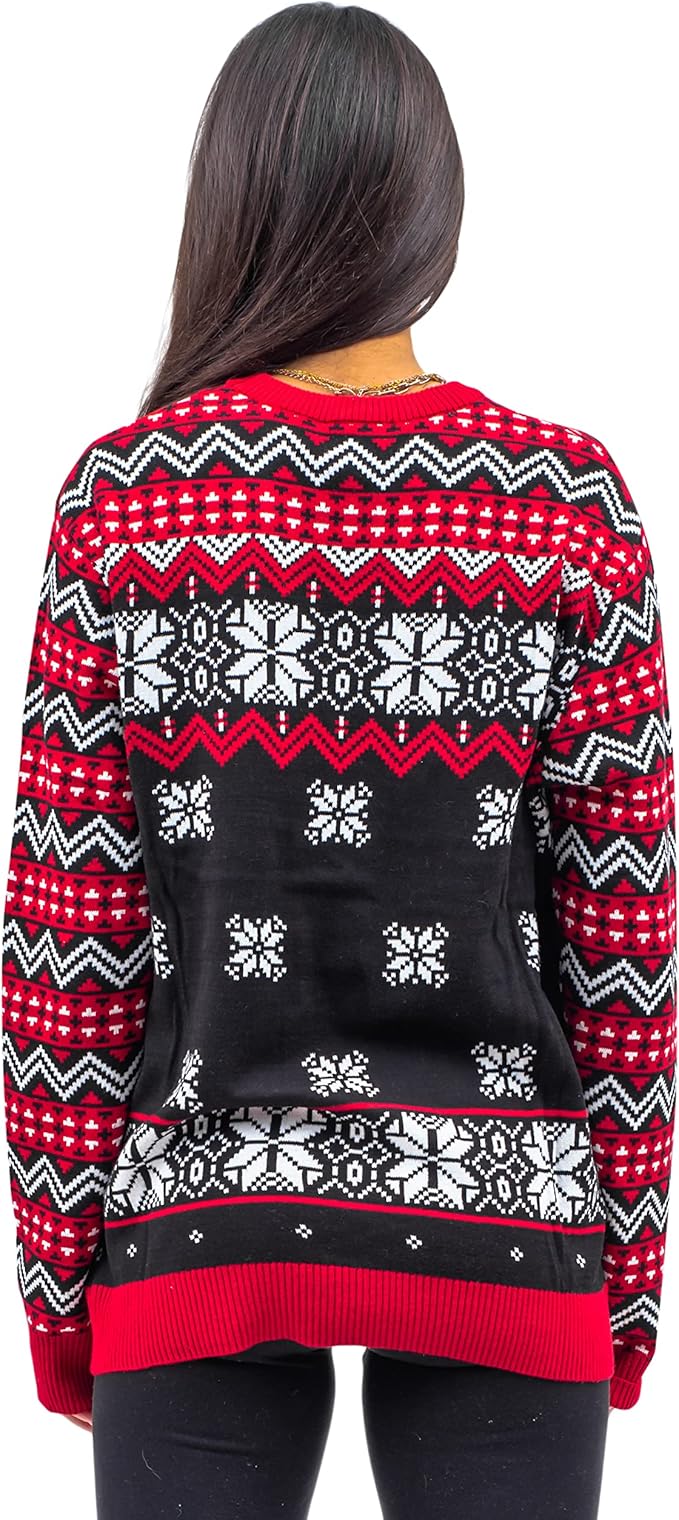 Death Row Records Inmate Fair Isle Adult Unisex Ugly Christmas Sweater