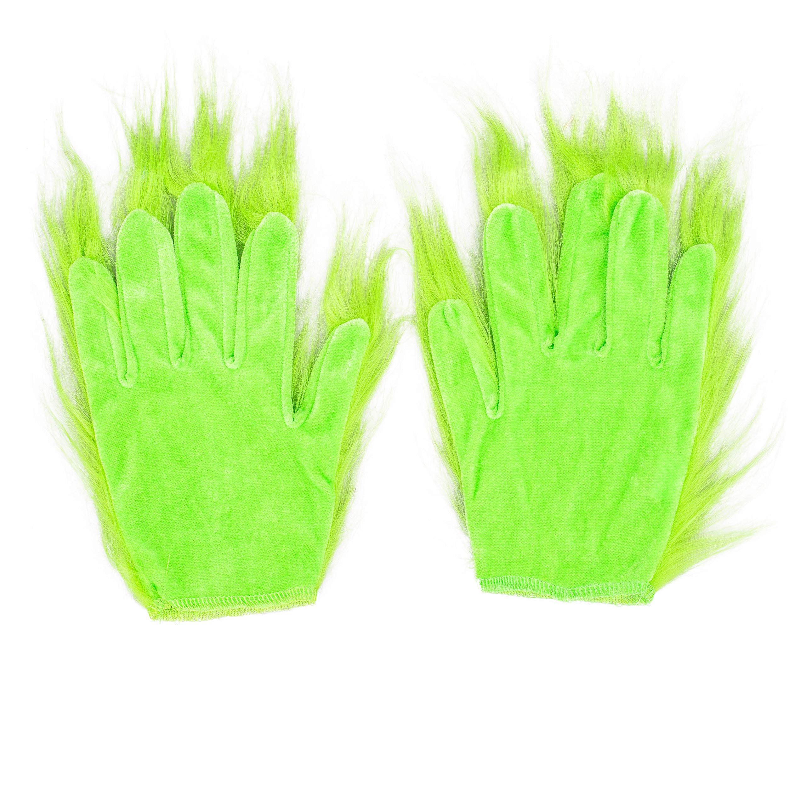 Halloween Costume Accessory Furry Gloves