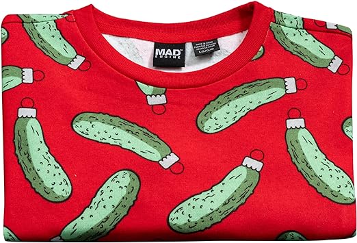 Rick and Morty Pickle Youth Red Sweatshirt