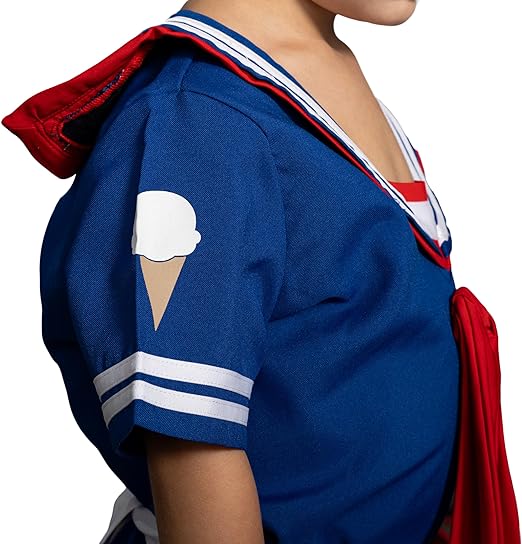 Scoops Ahoy Ice Cream Shop Sailor Kids Costume Set
