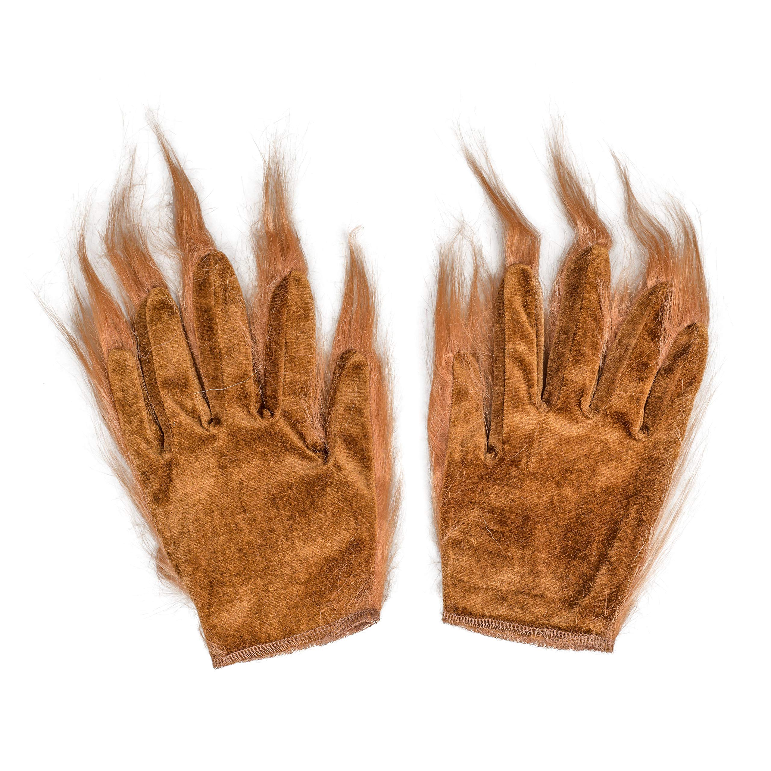 Halloween Costume Accessory Furry Gloves