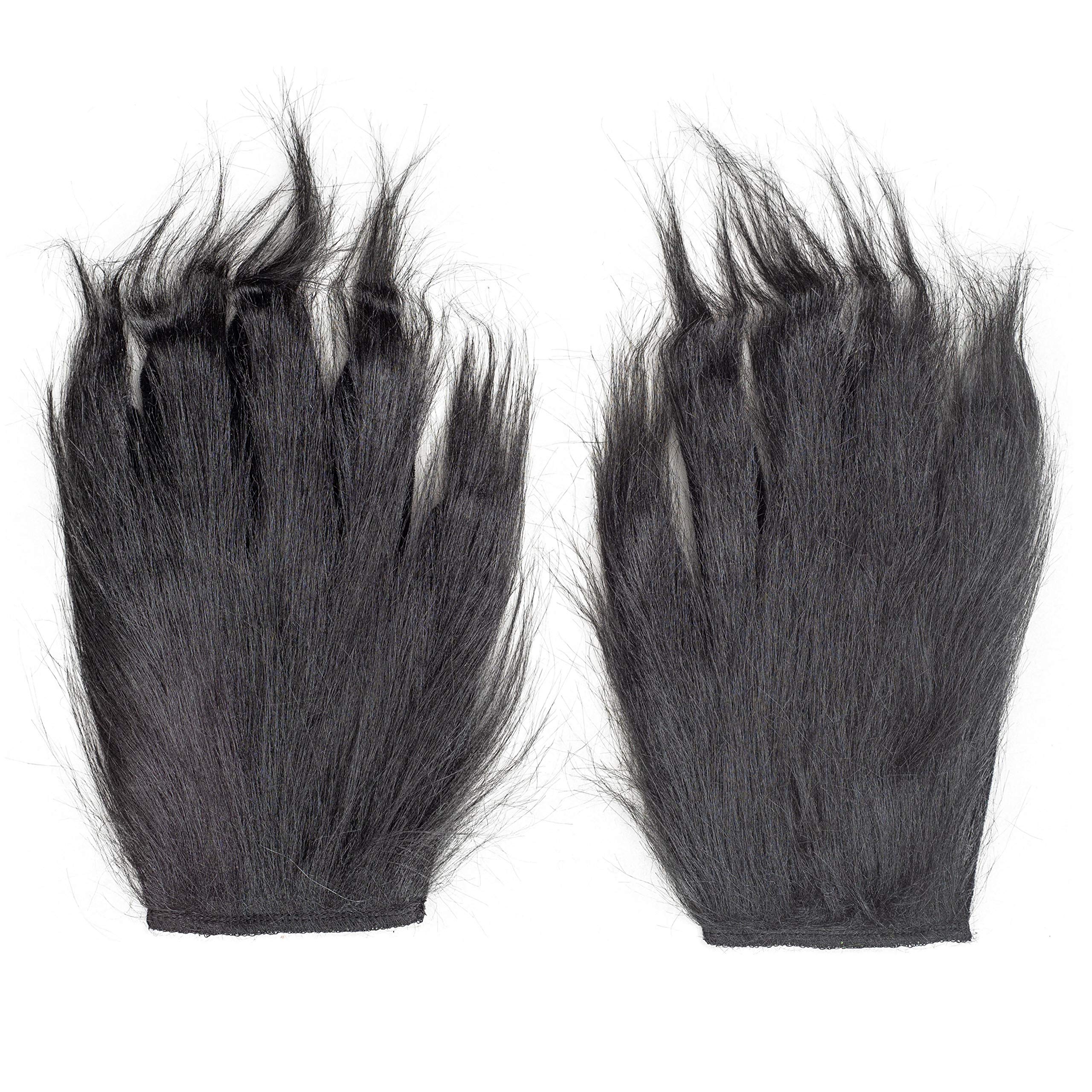 Halloween Costume Accessory Furry Gloves
