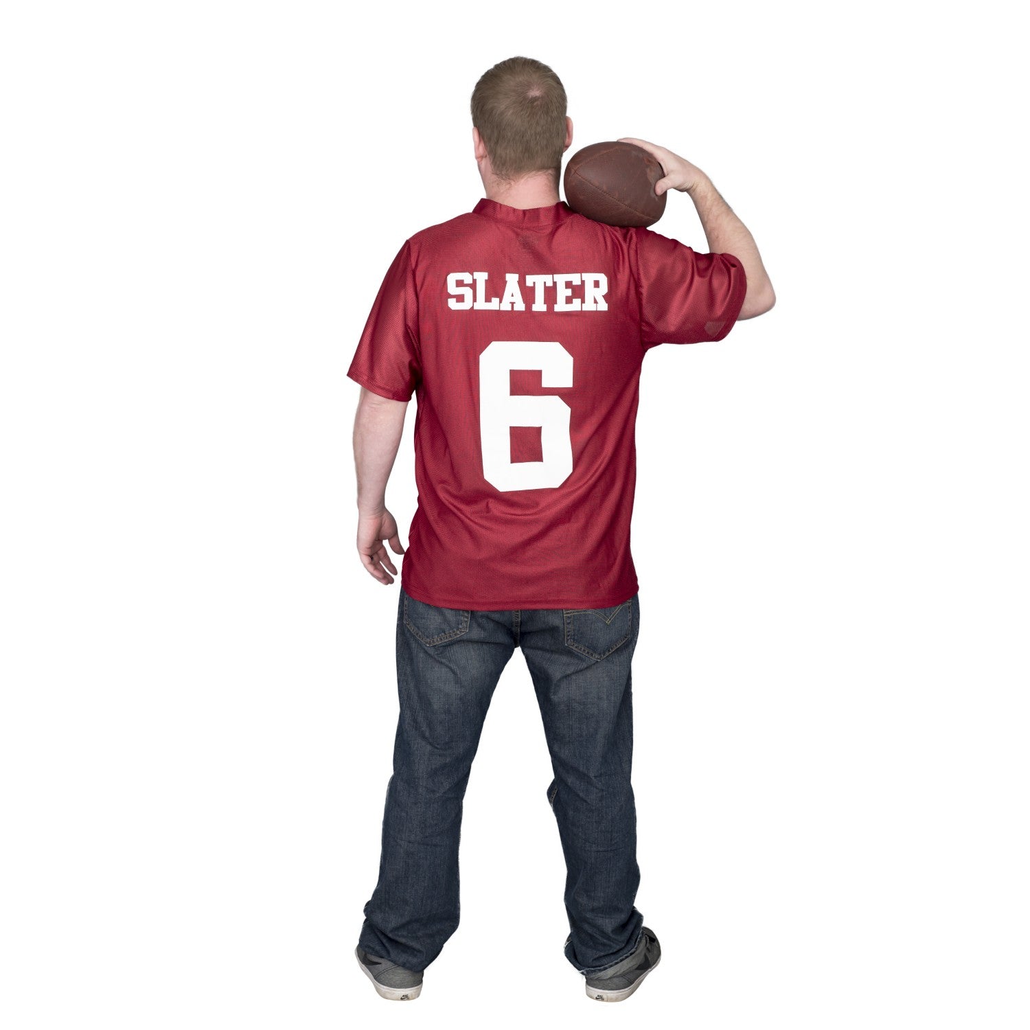 AC Slater #6 Bayside Tigers Costume Football Jersey