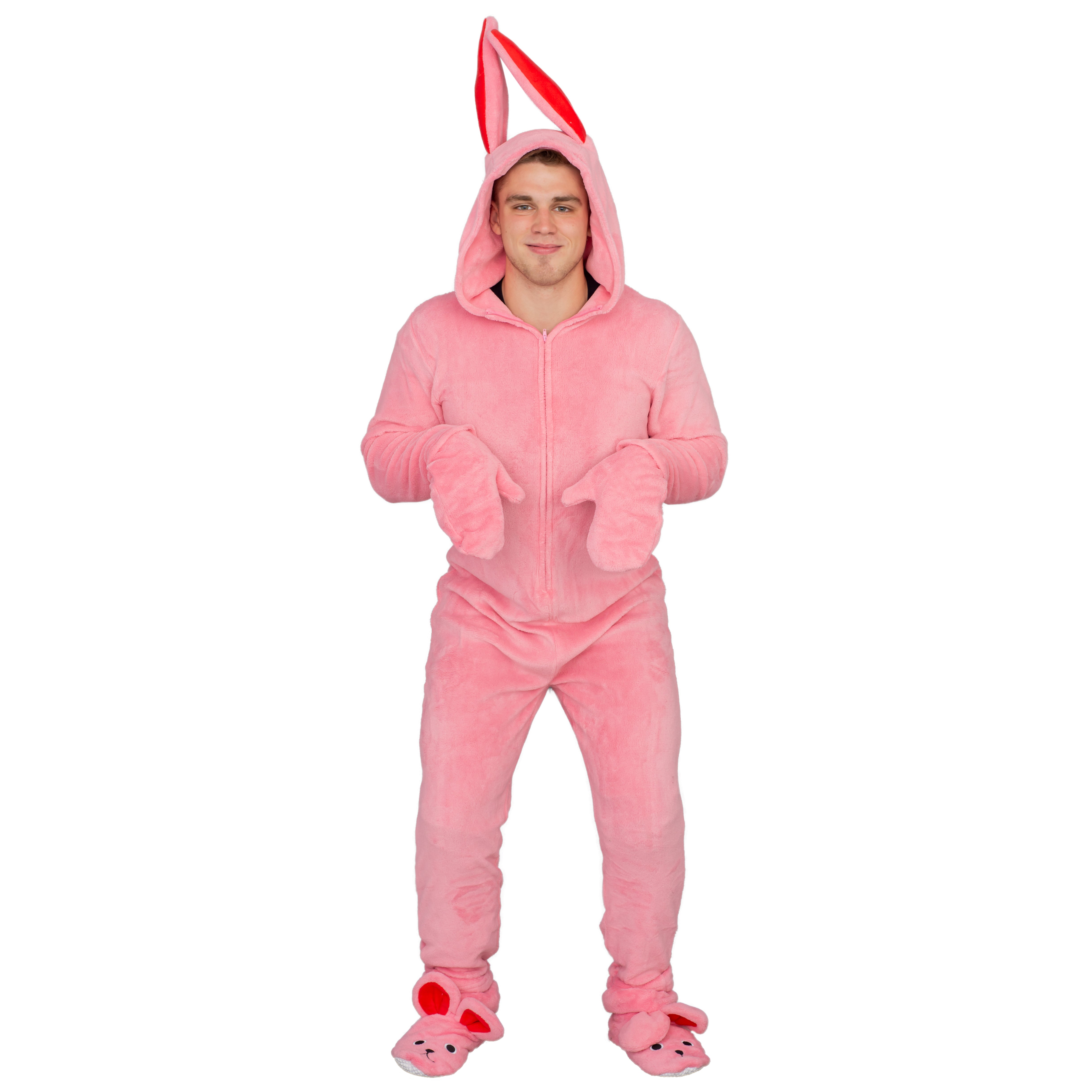 A Christmas Story Bunny Union Suit Pajama Costume