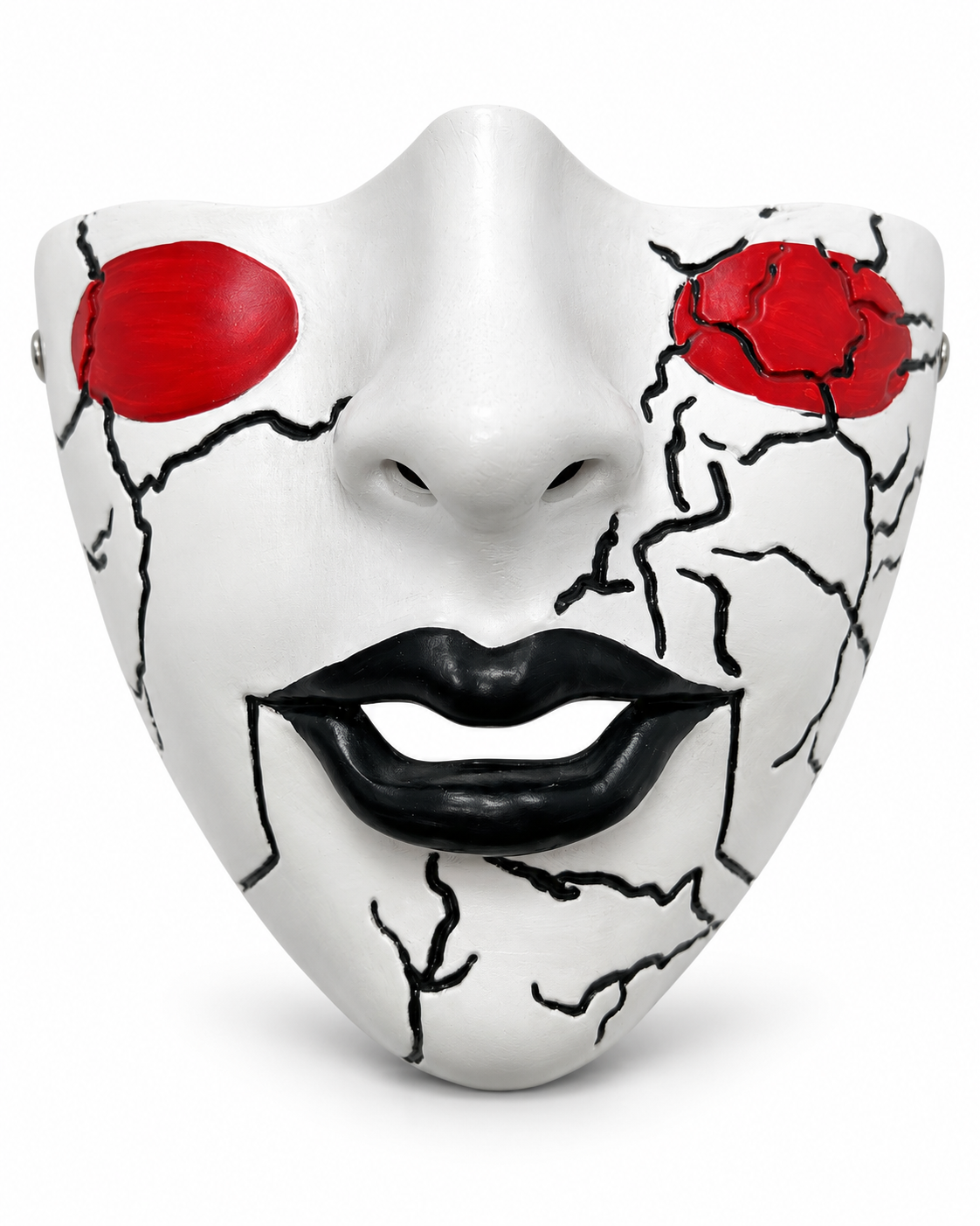 Adult Unisex Traditional Japanese Halloween Cosplay Costume Masks (4 Styles)