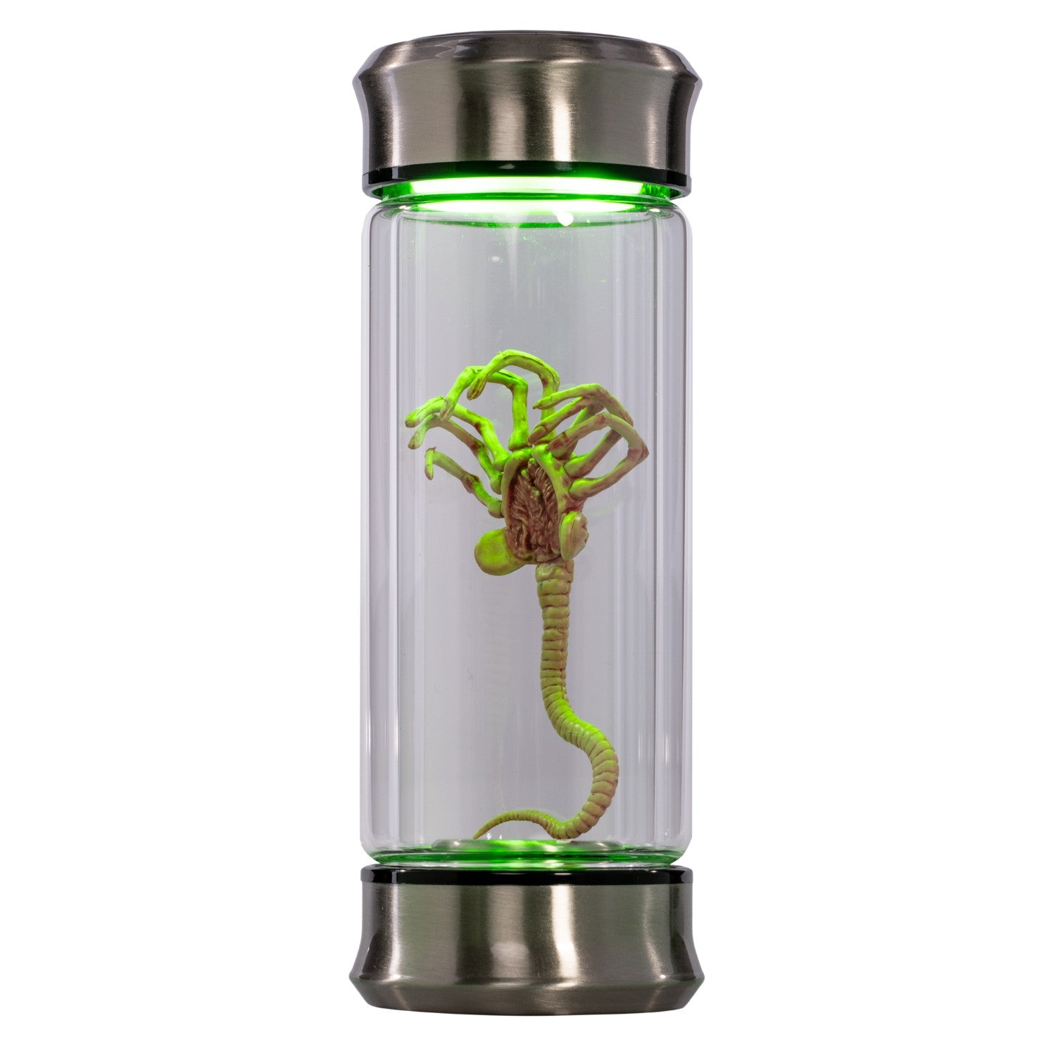 Alien Critter Embryo in Jar Glass Bottle with Display Box 8” Collectible Movie Prop Replica for Halloween Costume