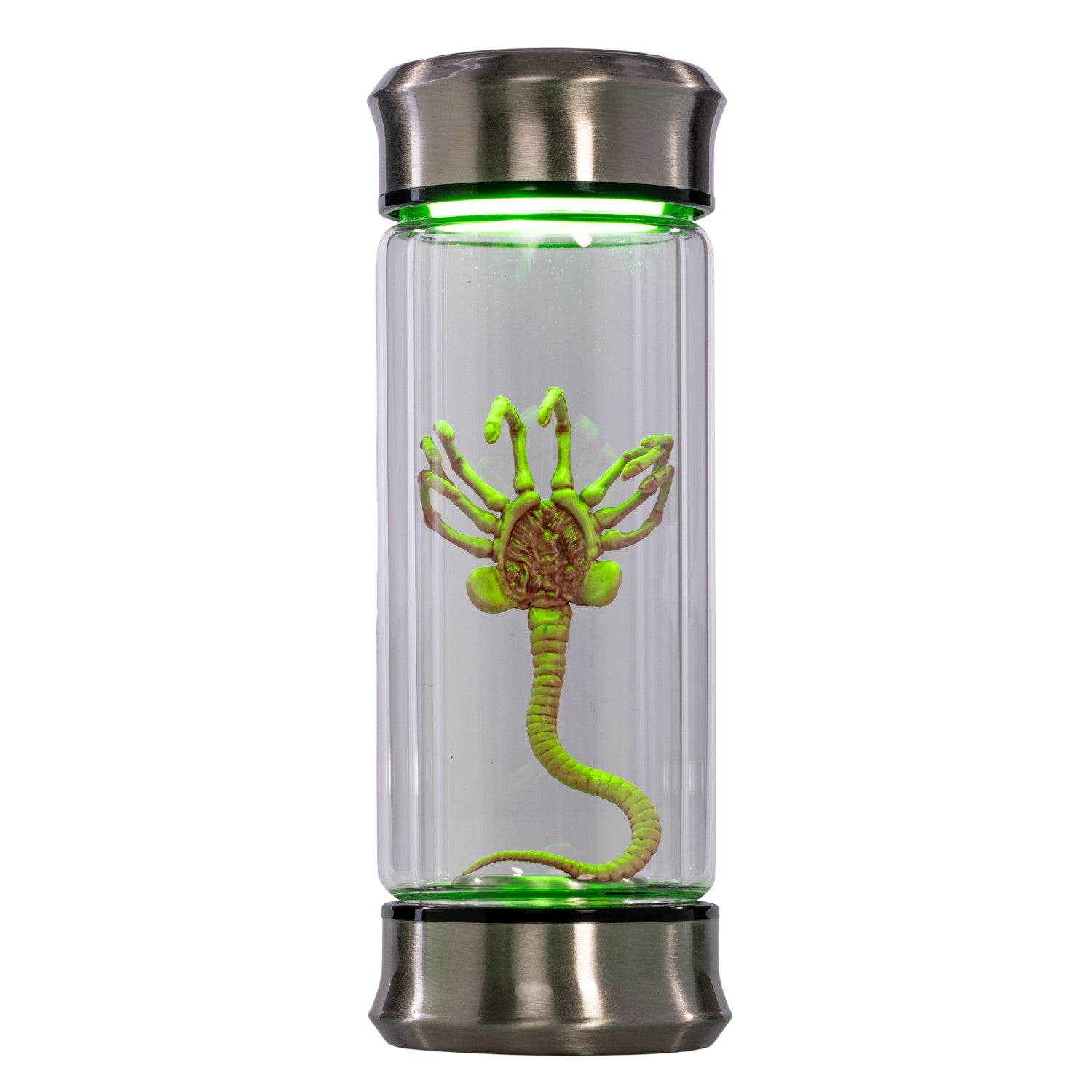 Alien Critter Embryo in Jar Glass Bottle with Display Box 8” Collectible Movie Prop Replica for Halloween Costume