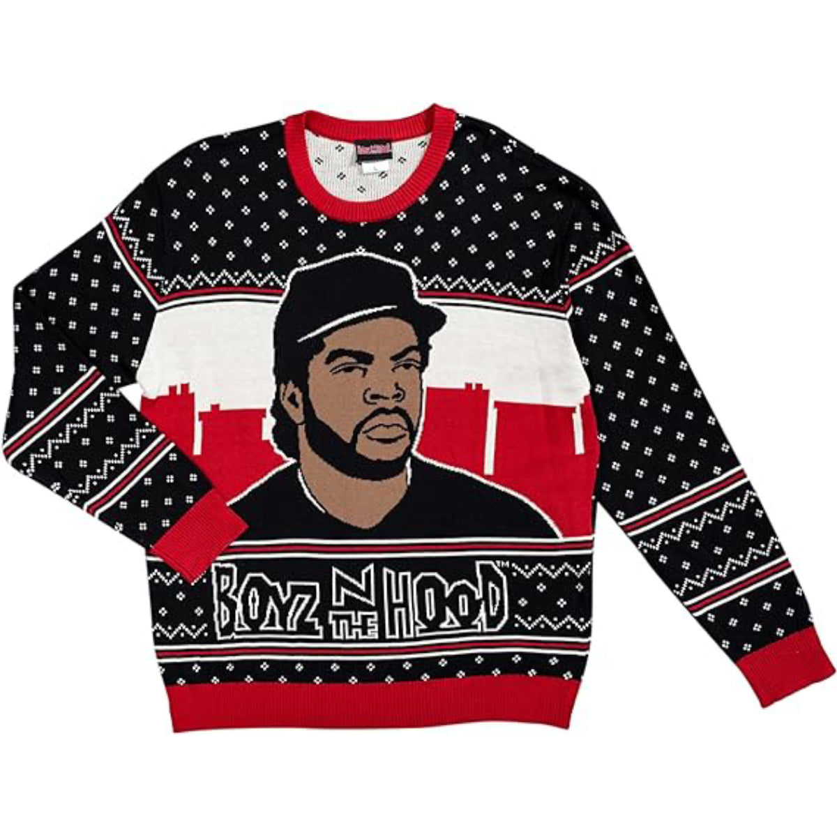 Boyz N The Hood Ugly Christmas Sweaters Doughboy's Gangster Style for the Holidays