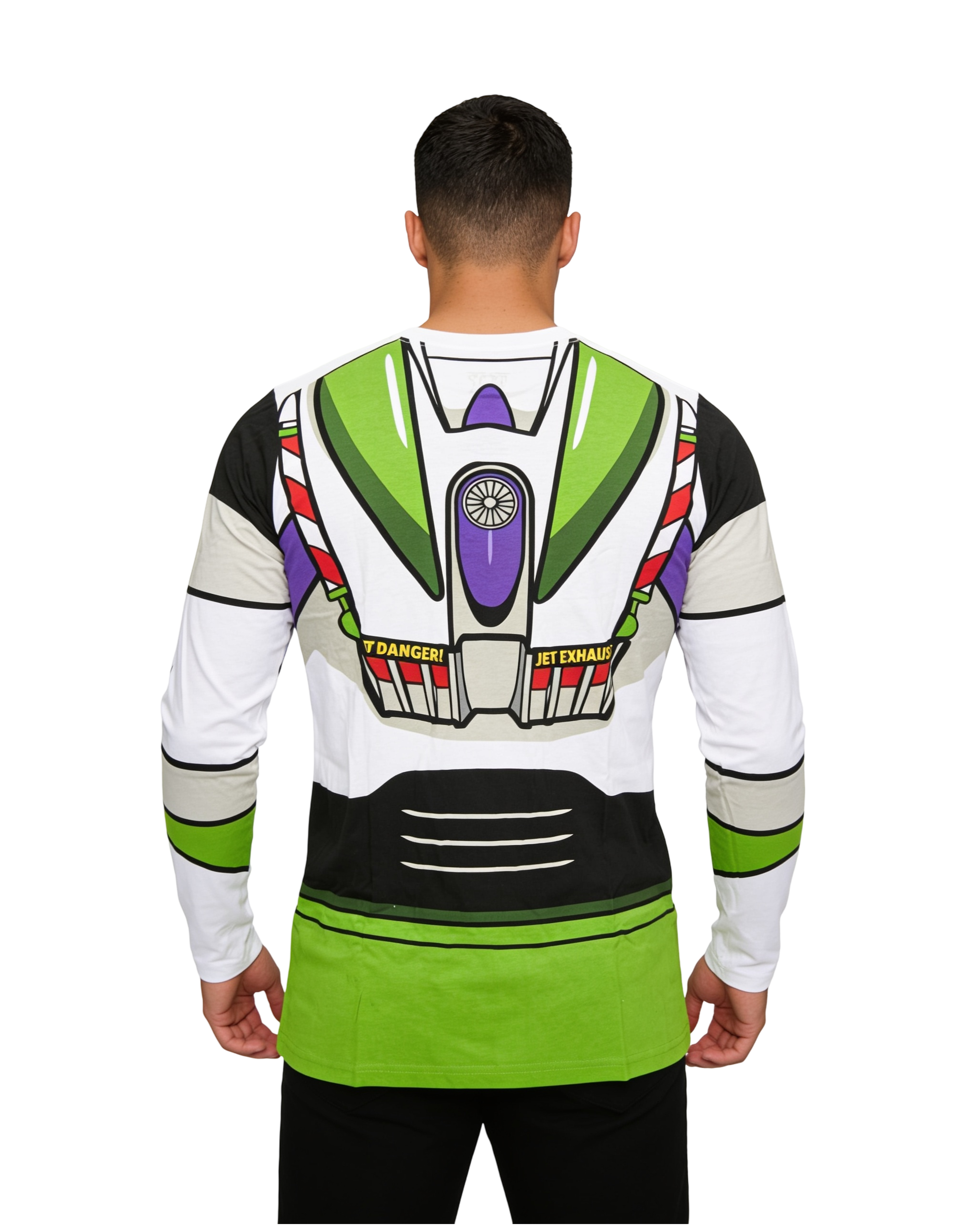 I am Buzz Lightyear Adult Long Sleeve Halloween Cosplay Costume Shirt