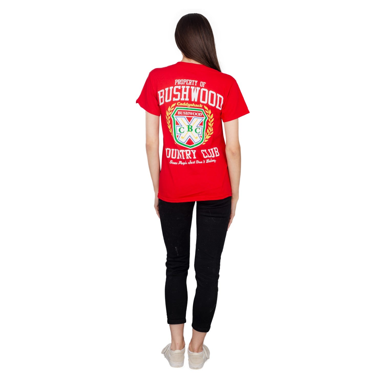 Caddyshack Bushwood CC Back Print Adult Unisex T-shirt