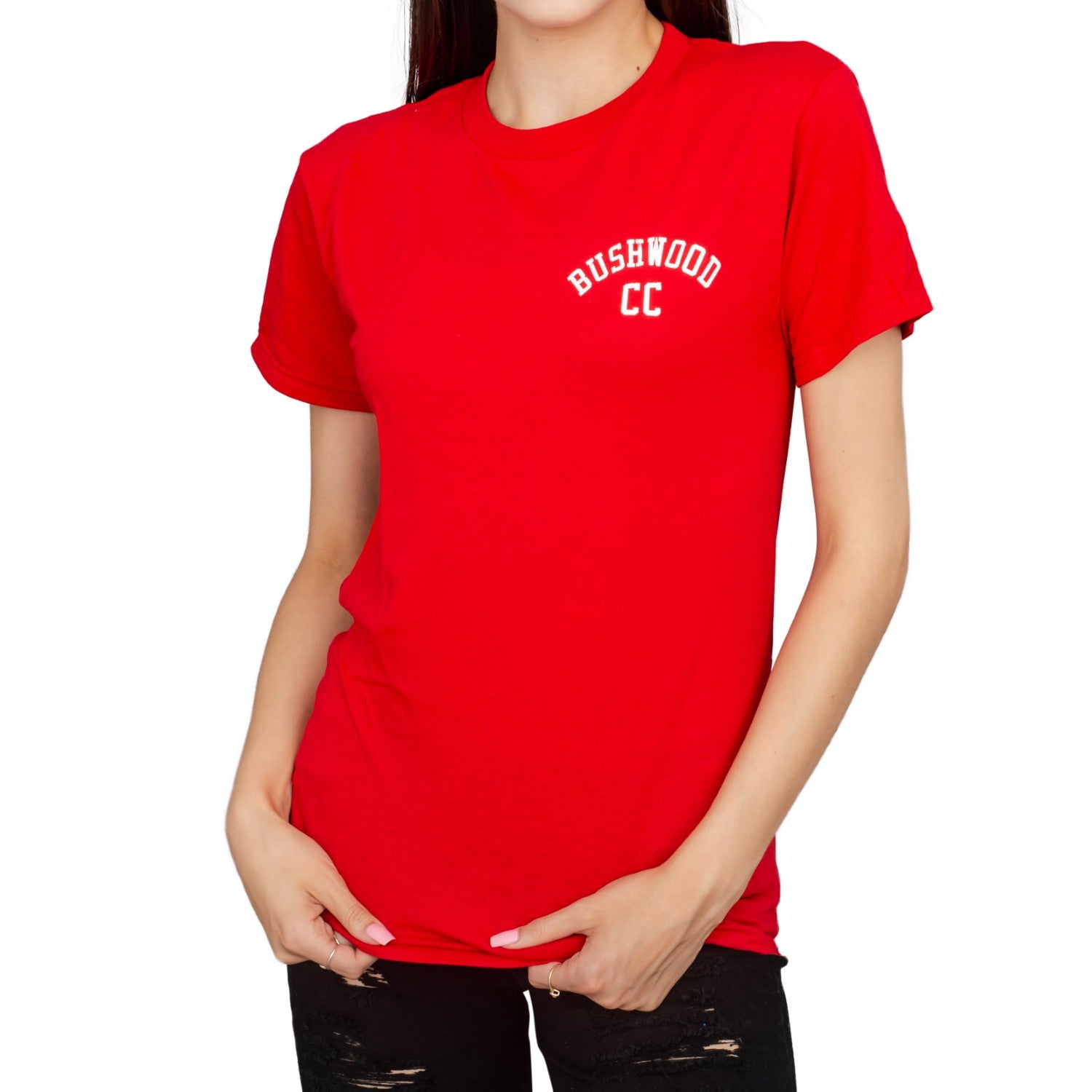 Caddyshack Bushwood CC Logo on Left Chest Adult Unisex T-shirt