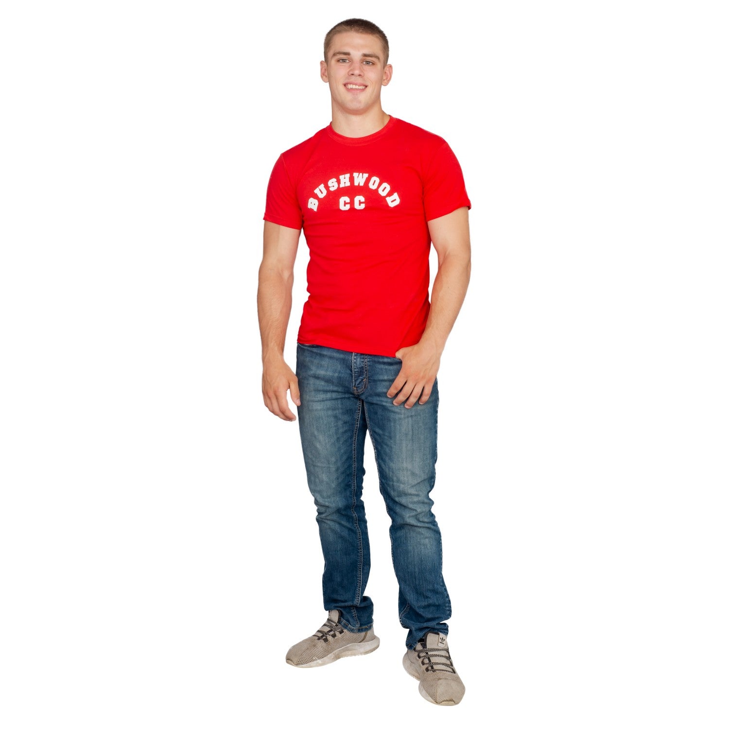 Caddyshack Bushwood CC Red T-shirt - Caddyshack Costumes - | TV