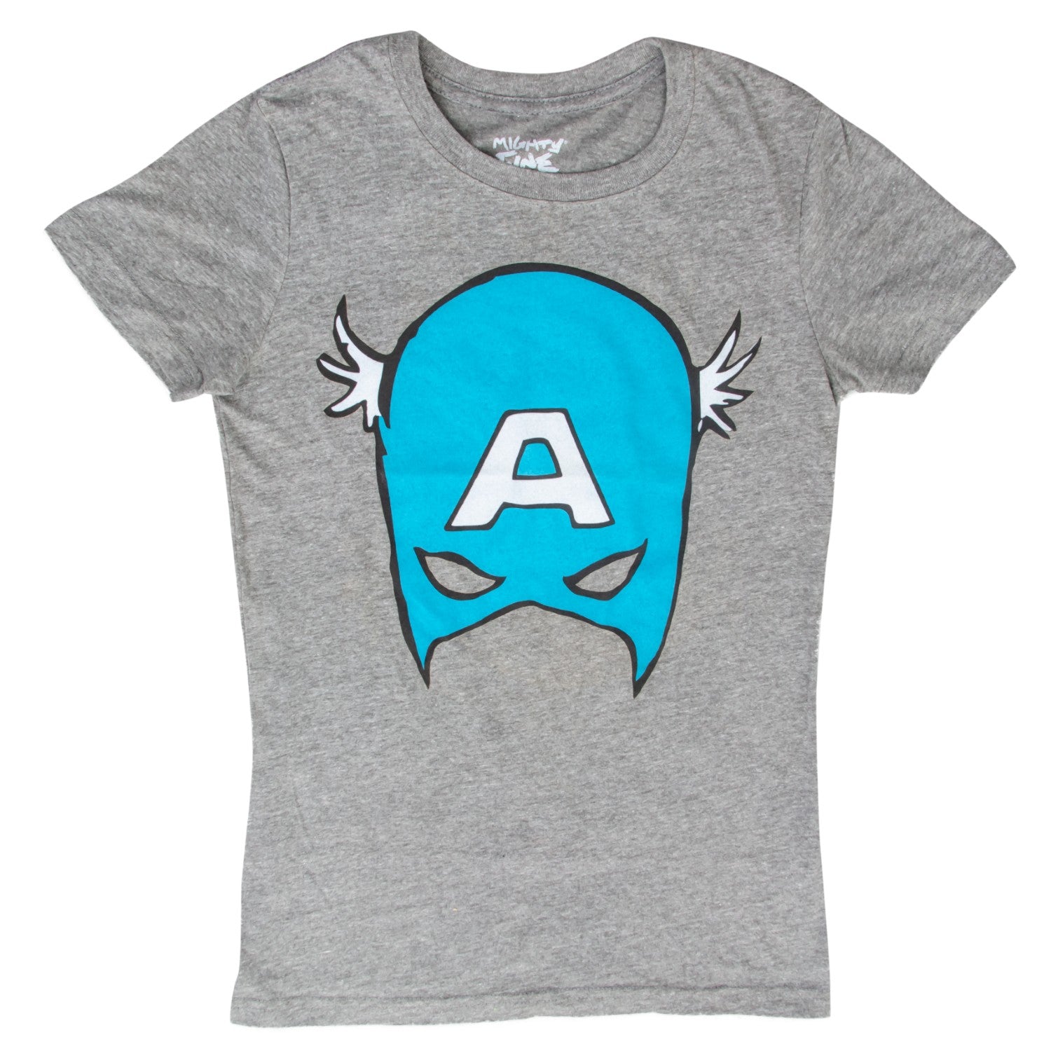 Captain America Big Blue A Mask T-Shirt