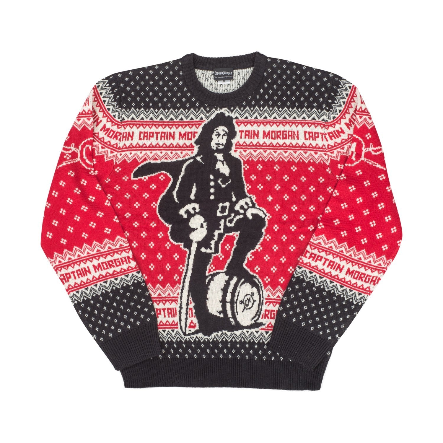 Captain Morgan The Standing Captain Ugly Christmas Sweater