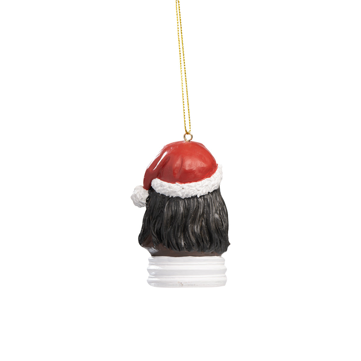 Caribean Pirate Christmas Ornament Back View