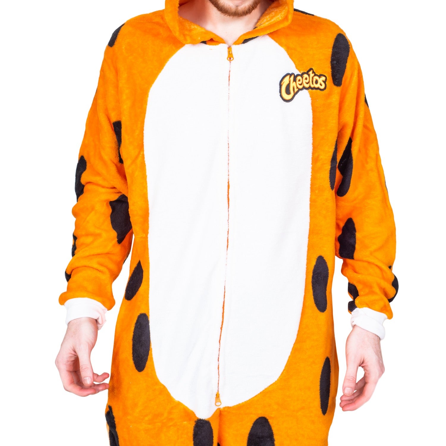 Chester Cheetos Adult Onesie Pajama Jumpsuit Halloween Costume