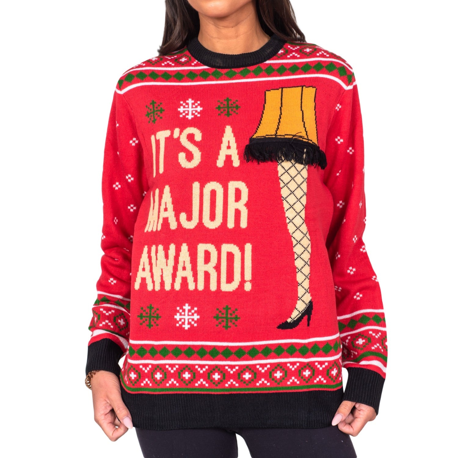 Christmas Story Leg Lamp Sweater