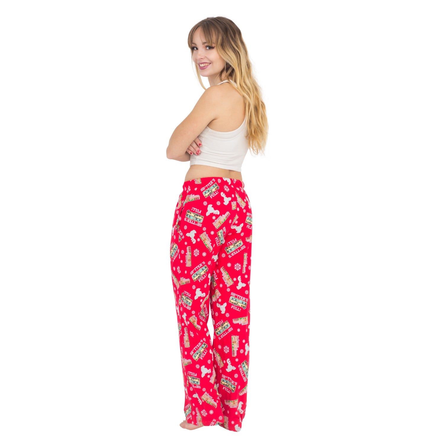 Christmas Vacation Shitter's Full Red Lounge Pants