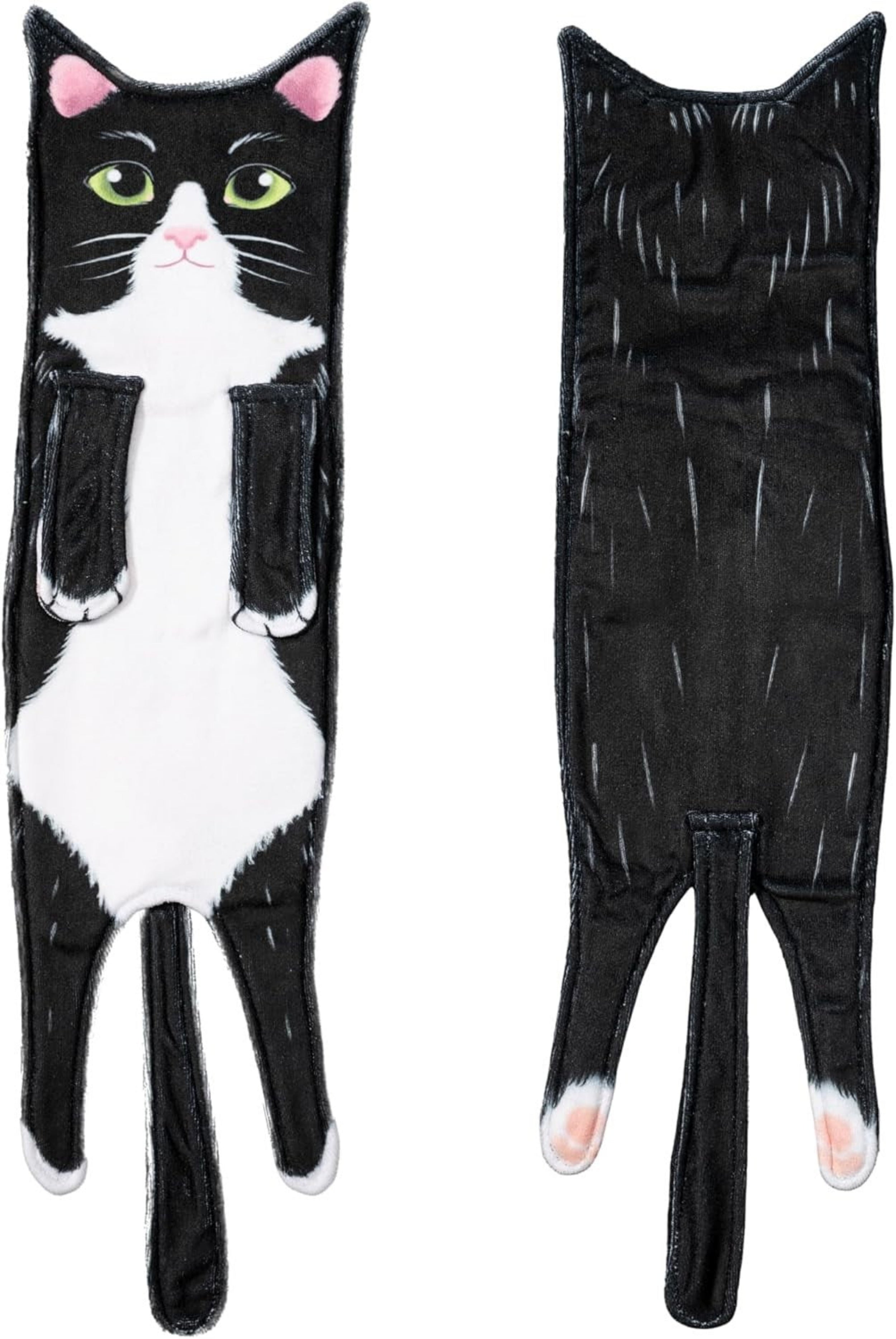 Animal Funny Themed Hanging Hand Towels for Bathroom & Kitchen – Soft Decorative Face Washcloths with 10 Cute Designs