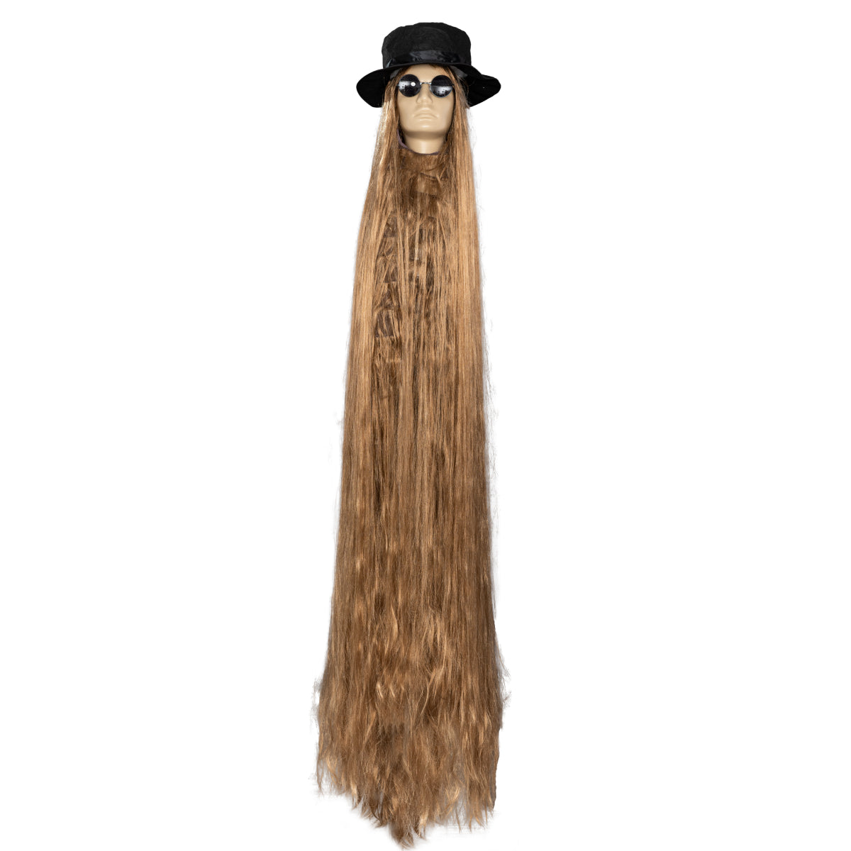 Get Hairy with Cousin ITT Adams Family Long Hair Cousin Wig for Halloween Costume Cosplay Front Look