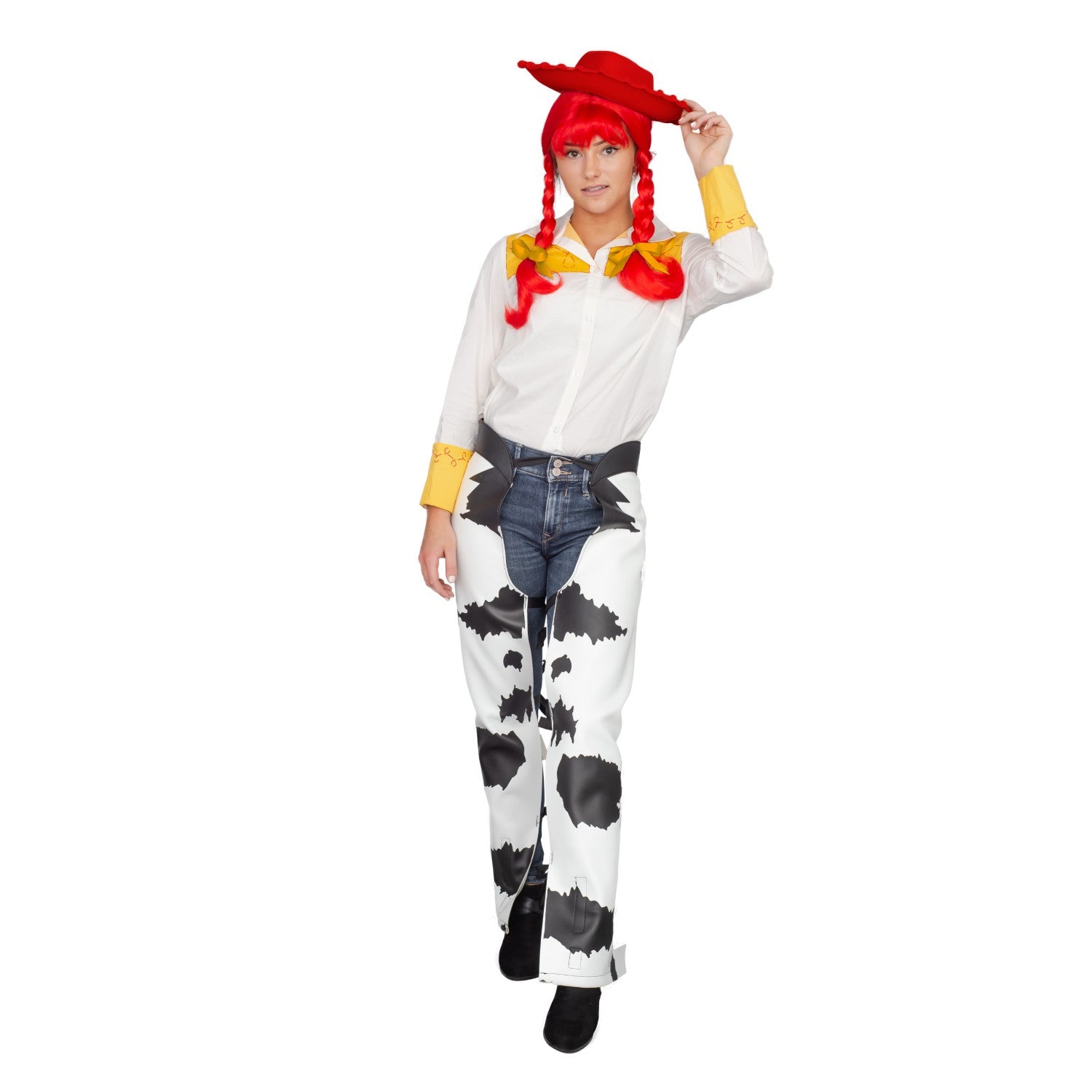Jessie Cowgirl Toy Movie Kid's Halloween Cosplay Costume Chaps