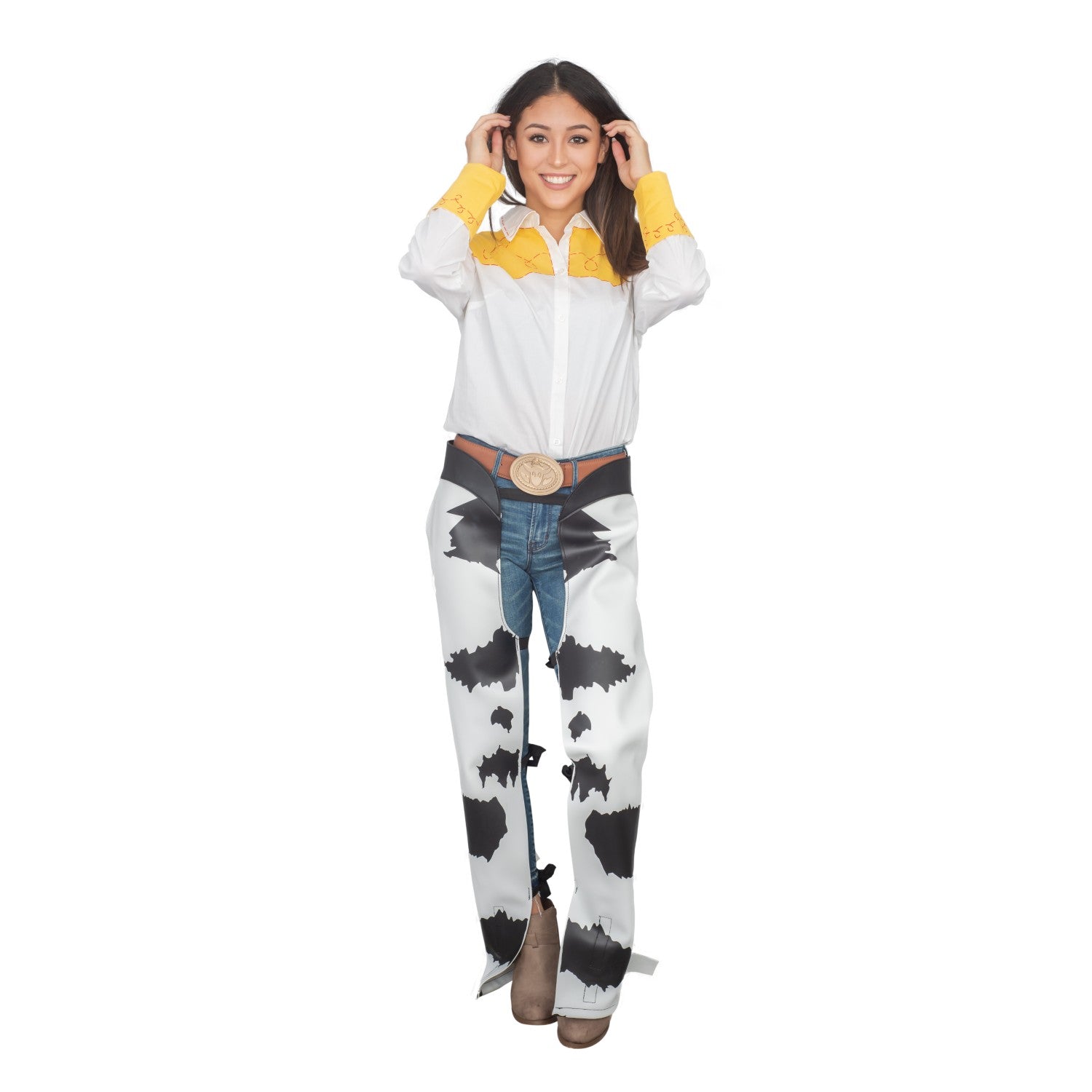 Jessie Cowgirl Toy Movie Kid's Halloween Cosplay Costume Chaps